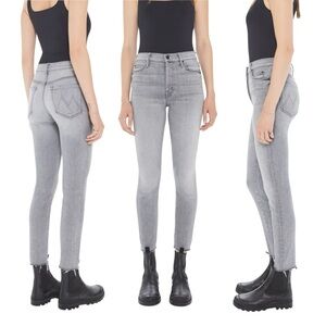 MOTHER The Stunner Ankle Fray in Chateau Secrets